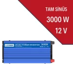 3000W-12V TAM SİNÜS İNVERTER LEXRON