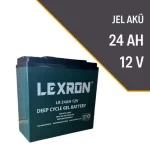 24AH-12V JEL AKÜ LEXRON