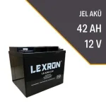 42AH-12V JEL AKÜ LEXRON