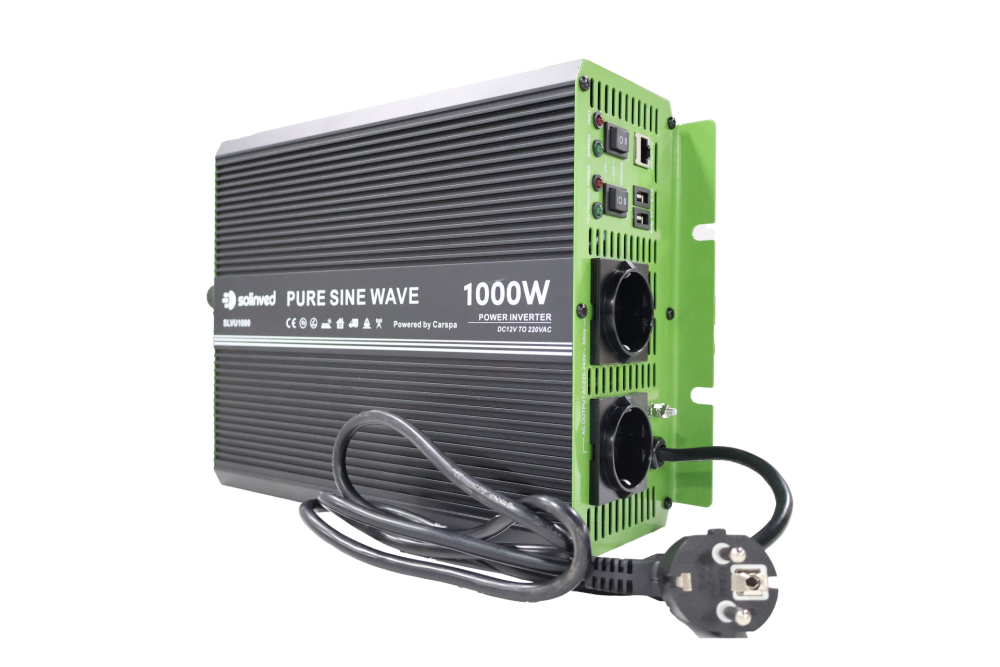 Solinved SLVU Serisi 1000W Tam Sinüs UPS Şarjlı İnverter 12V