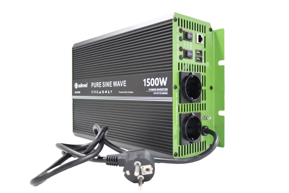 Solinved SLVU Serisi 1500W Tam Sinüs UPS Şarjlı İnverter 12V