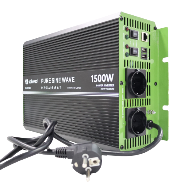 Solinved SLVU Serisi 1500W Tam Sinüs UPS Şarjlı İnverter 12V