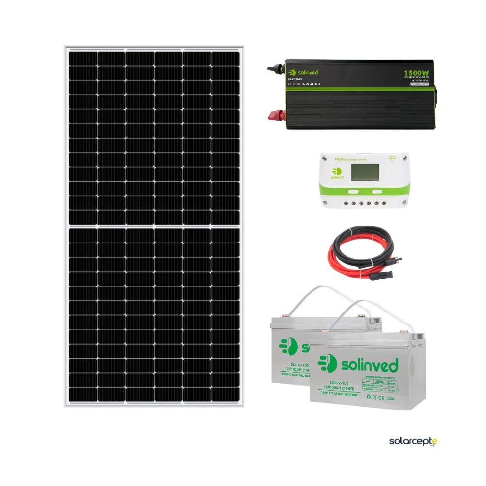 2400W Güneş Enerjili Sistem
