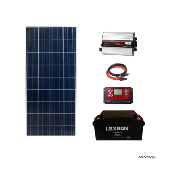 800W Güneş Enerjili Sistem