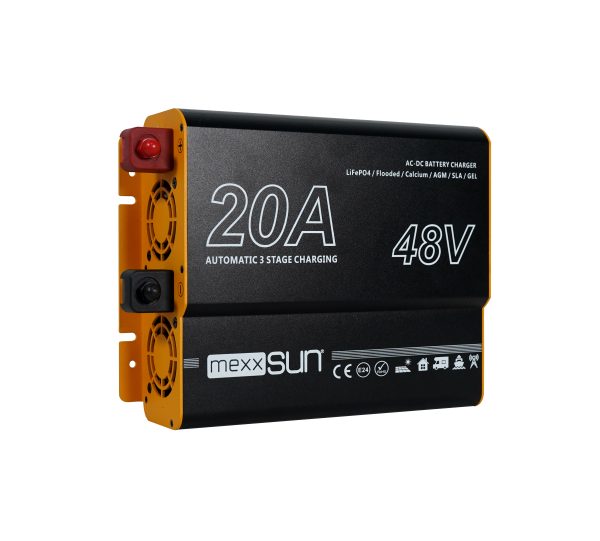 AC-DC Akü Şarj Cihazı 48V-20A MEXXSUN
