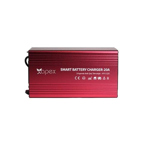 APX1220 Apex 12V 20A Smart Akü Şarj Cihazı