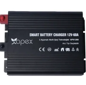 APX1260 Apex 12V 60A Smart Akü Şarj Cihazı