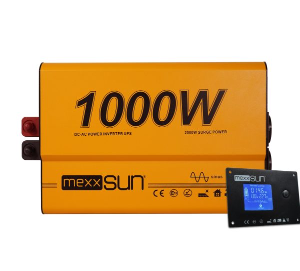 Tam Sinüs UPS (Remote Ekran) 12V 1000W MEXXSUN
